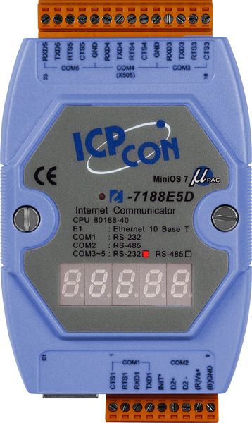 Преобразователь сигнала I-7188E5D CR 