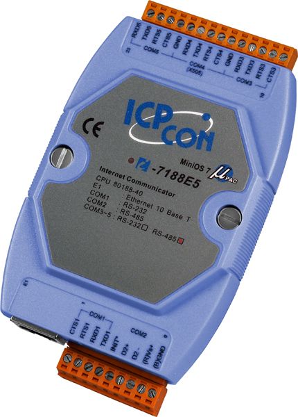 Преобразователь сигнала I-7188E5-485 CR 