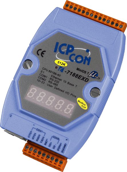 Преобразователь сигнала I-7188EXD-MTCP CR 