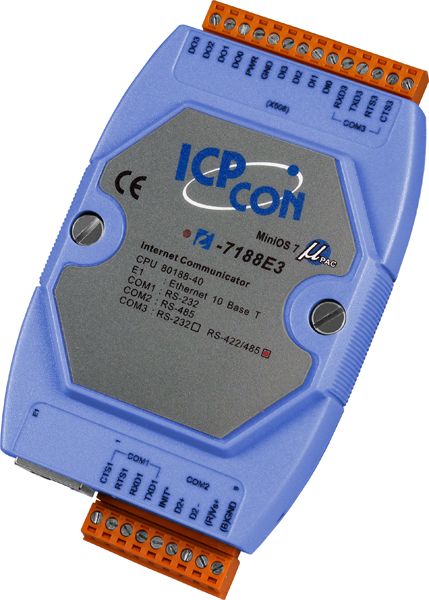 Преобразователь сигнала I-7188E3 CR 