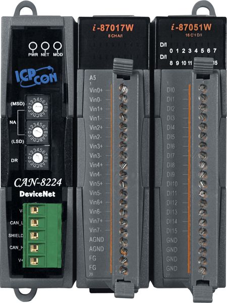 Корзина расширения CAN-8224-G (I-8KDNS2-G) 