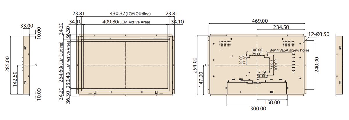 Монитор IDS-3118WN-30HDA1E 