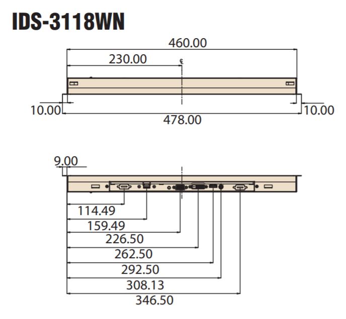 Монитор IDS-3118WN-30HDA1E 