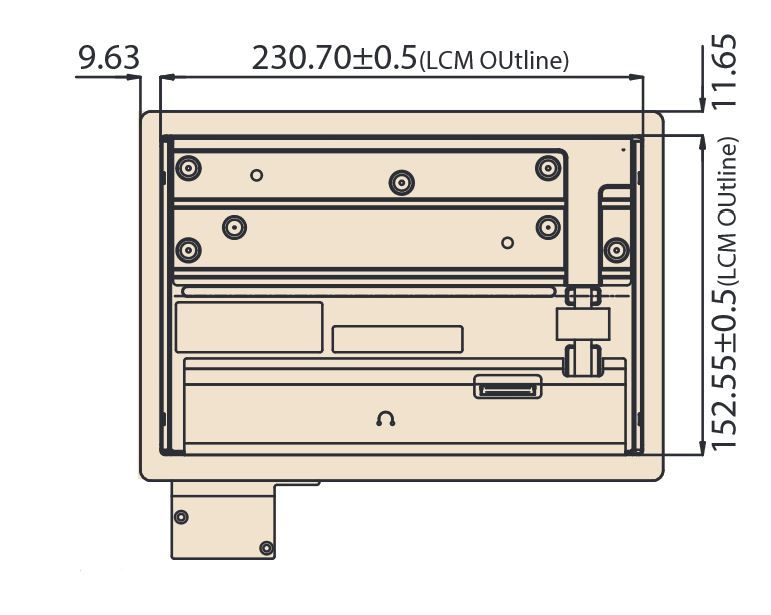 Монитор IDK-1110WP-50XGA1E 