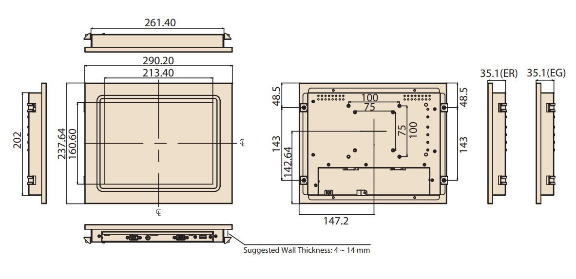 Монитор IDS-3210EG-23SVA1E 