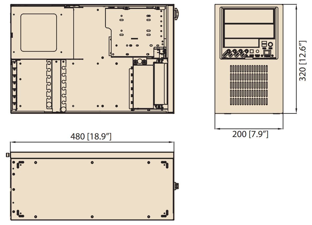 Корпус серверный IPC-7220-00C 