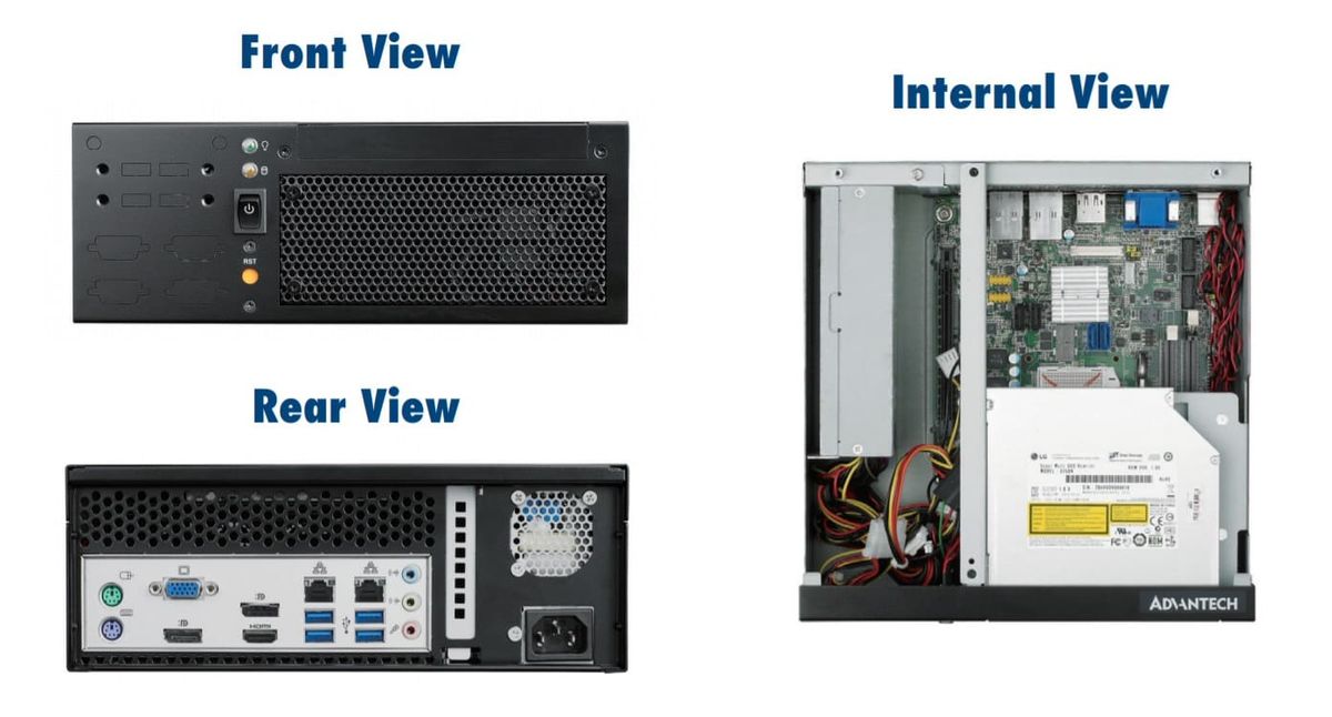 Корпус серверный AIMB-B2000-00YE 