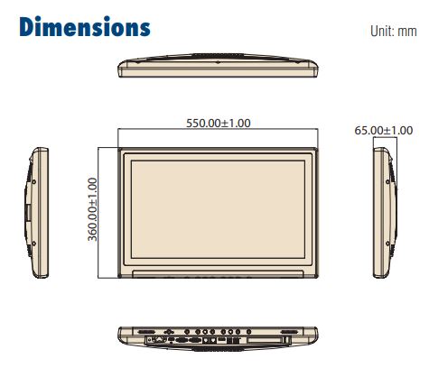 Компьютер панельный POC-W213-A11D-ACE 