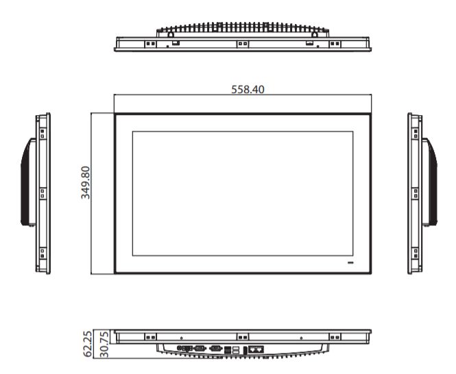 Компьютер панельный PPC-3211SW-P65A 