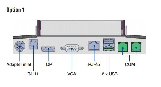 Компьютер панельный UPOS-211DP-BST40 