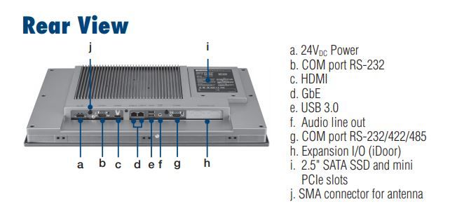 Компьютер панельный TPC-1881WP-433AE 