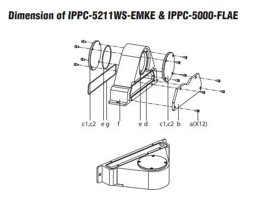 Компьютер панельный IPPC-5211WS-J3AE 