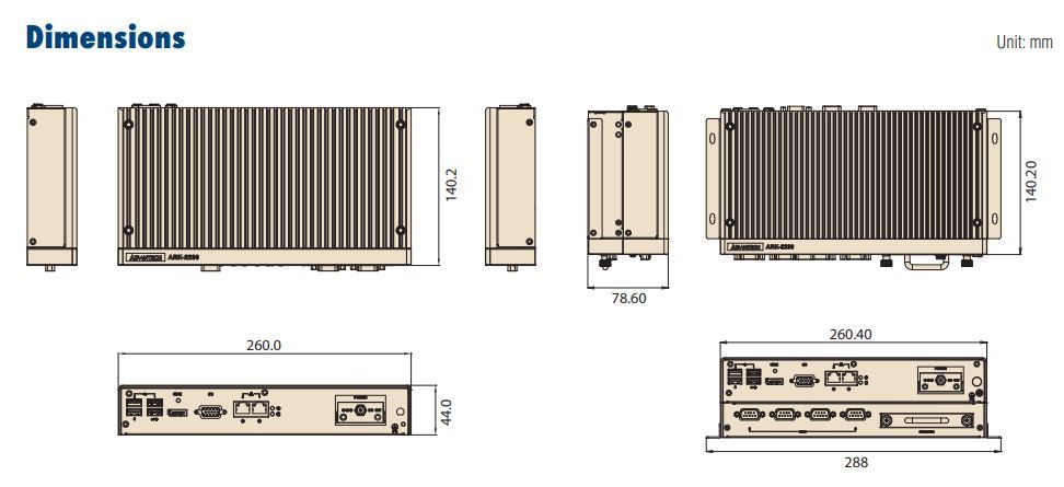 Компьютер промышленный ARK-2230L-U0A1E 