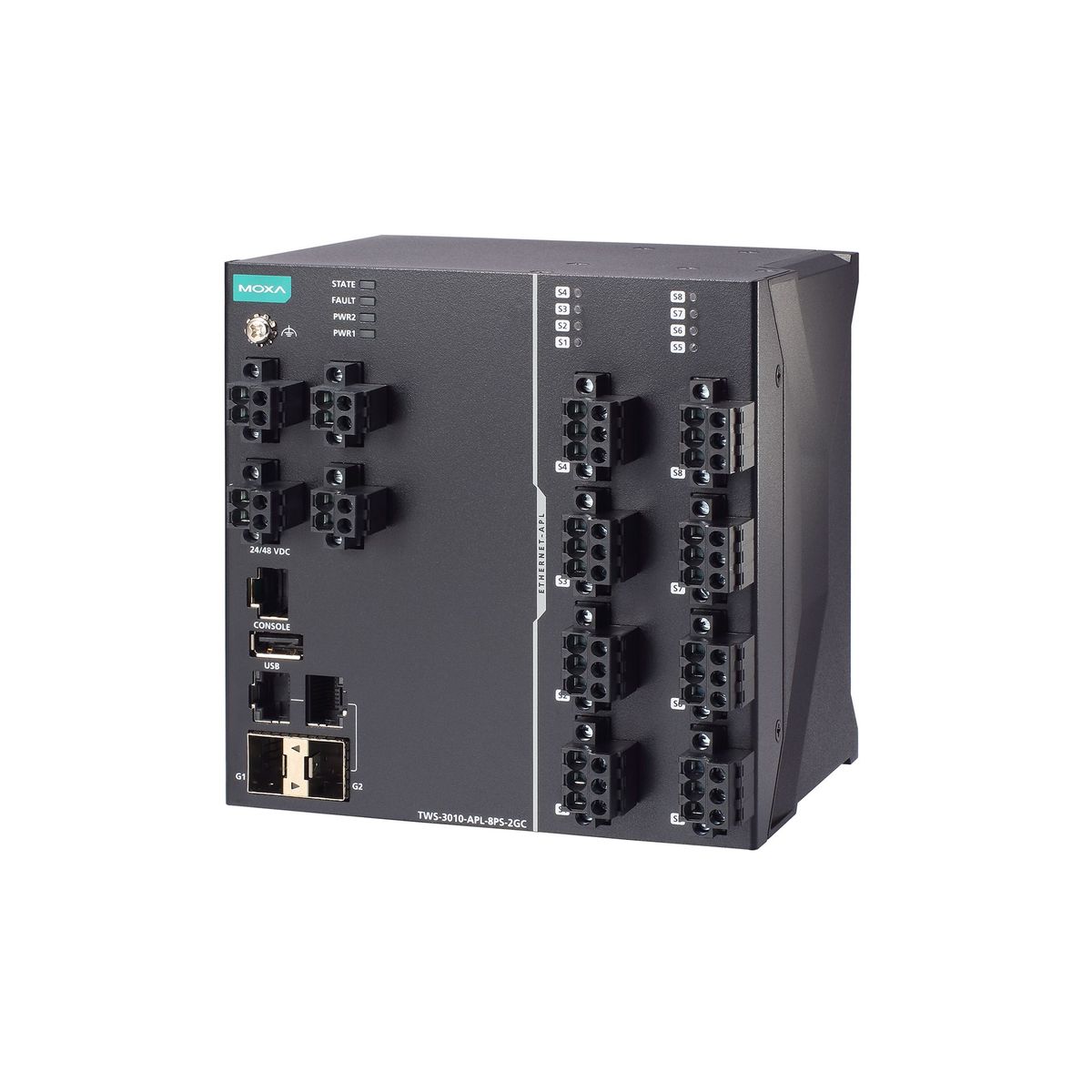Коммутатор TWS-3010-APL-8PS-2GC-T 
