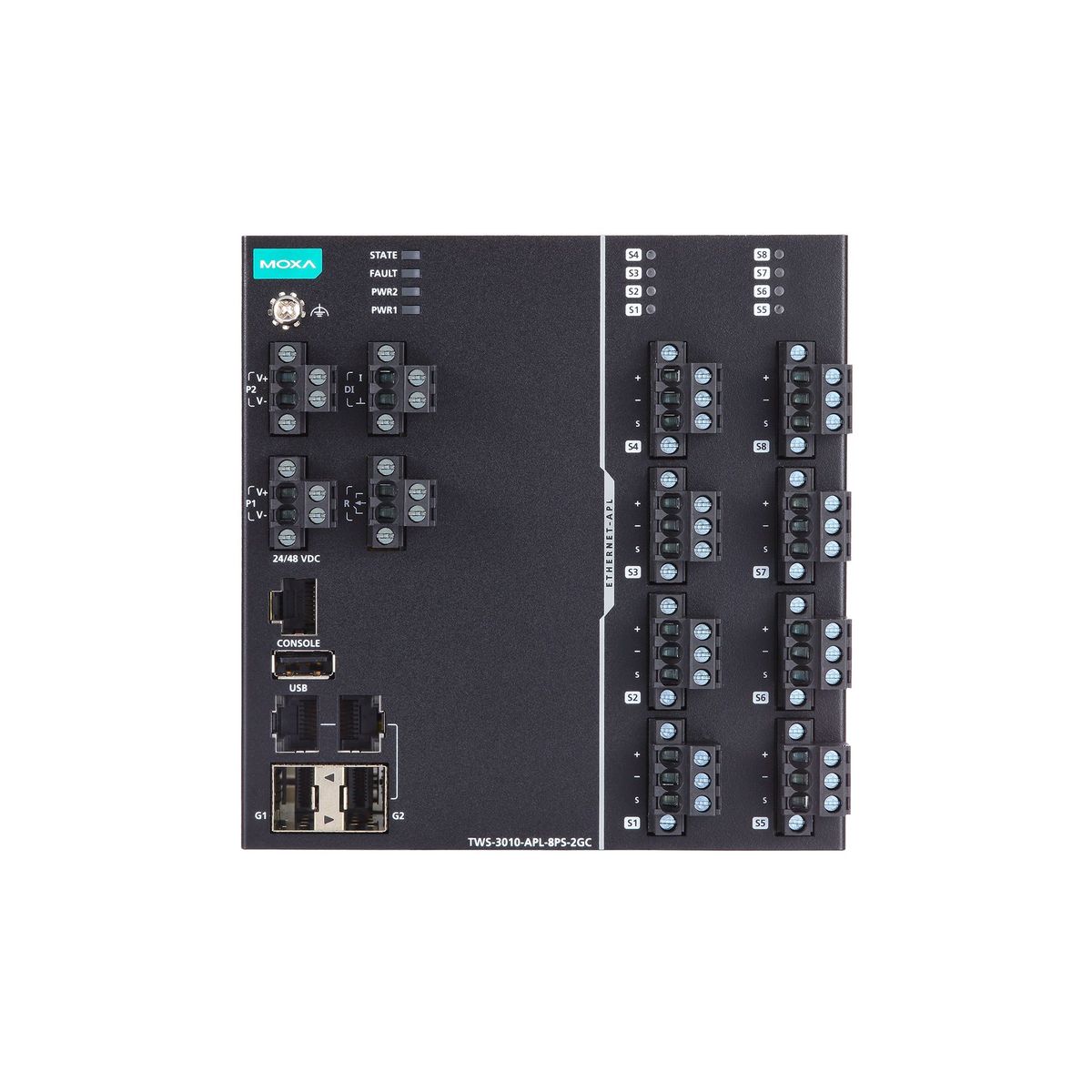 Коммутатор TWS-3010-APL-8PS-2GC-T 