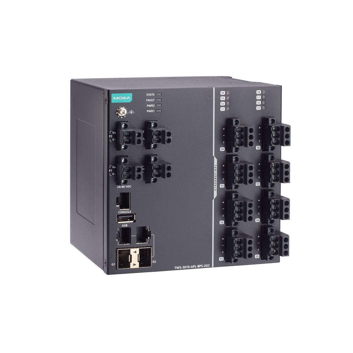 Коммутатор TWS-3010-APL-8PS-2GC-T 