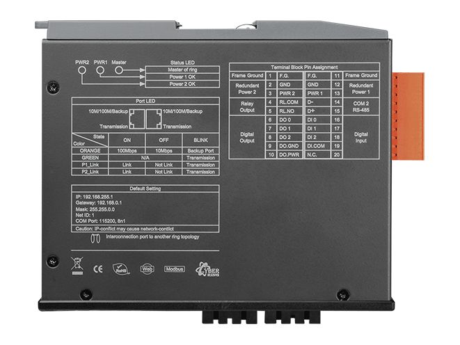 Коммутатор MSM-508FCS-60T CR 