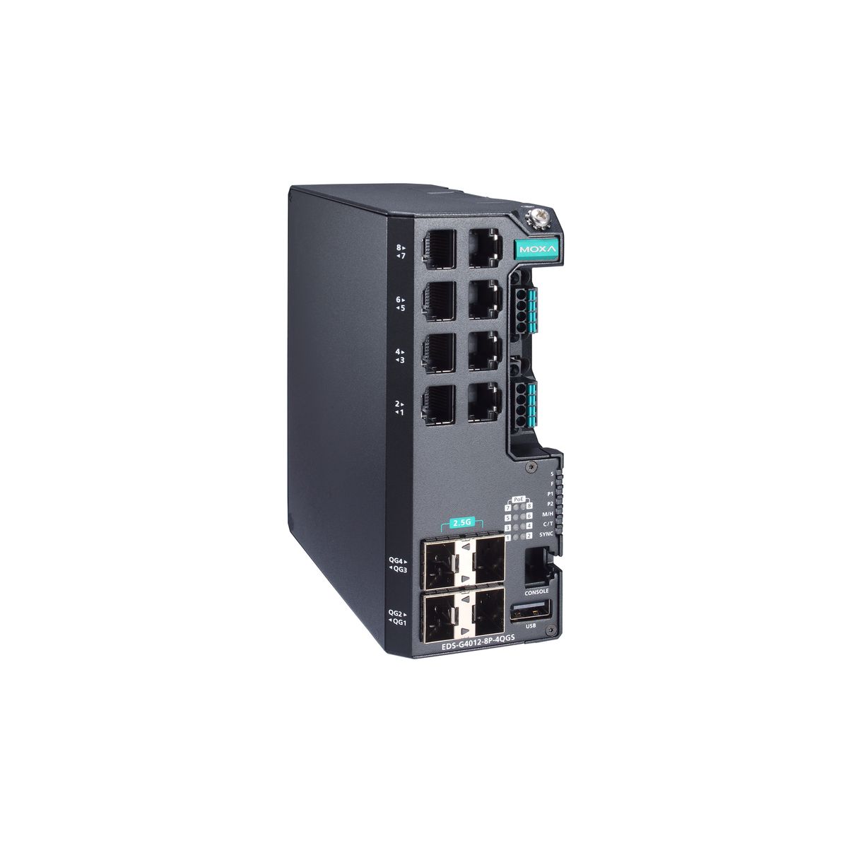 Коммутатор EDS-G4012-8P-4QGS-LVA 