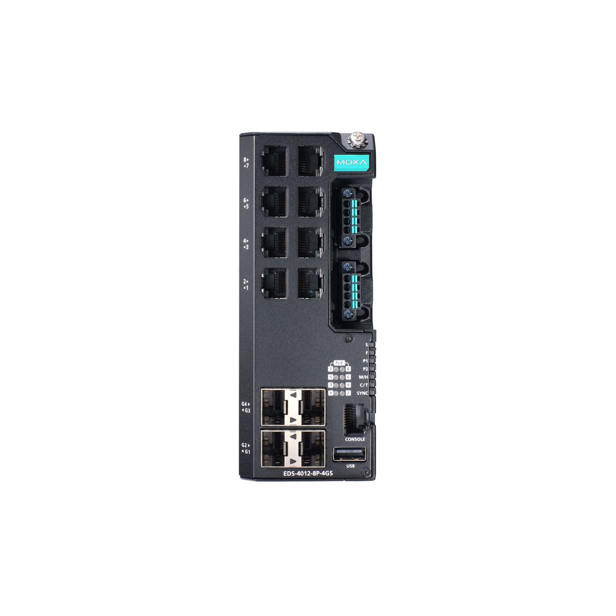 Коммутатор EDS-4012-4GS-HV 