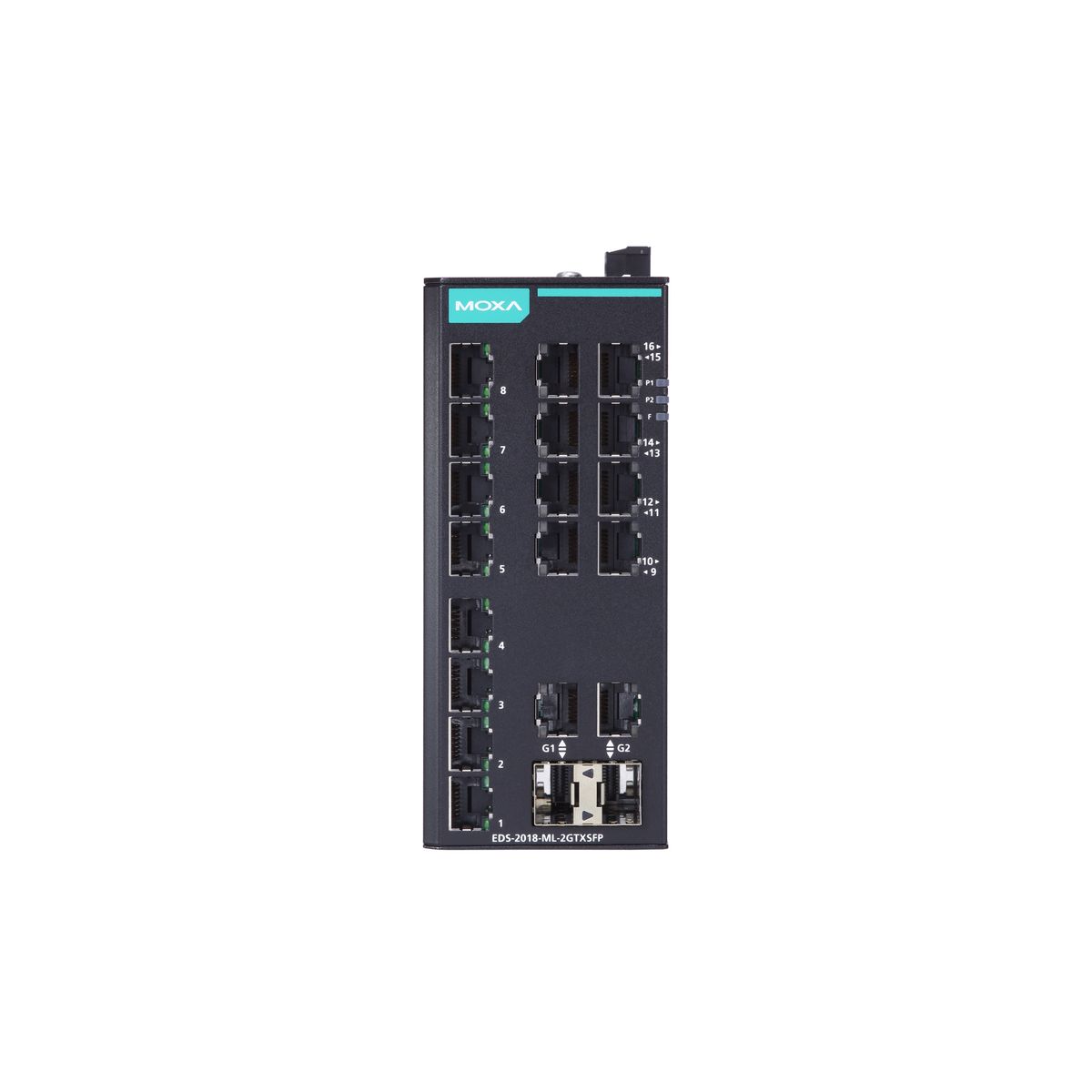 Коммутатор EDS-2018-ML-2GTXSFP-T 