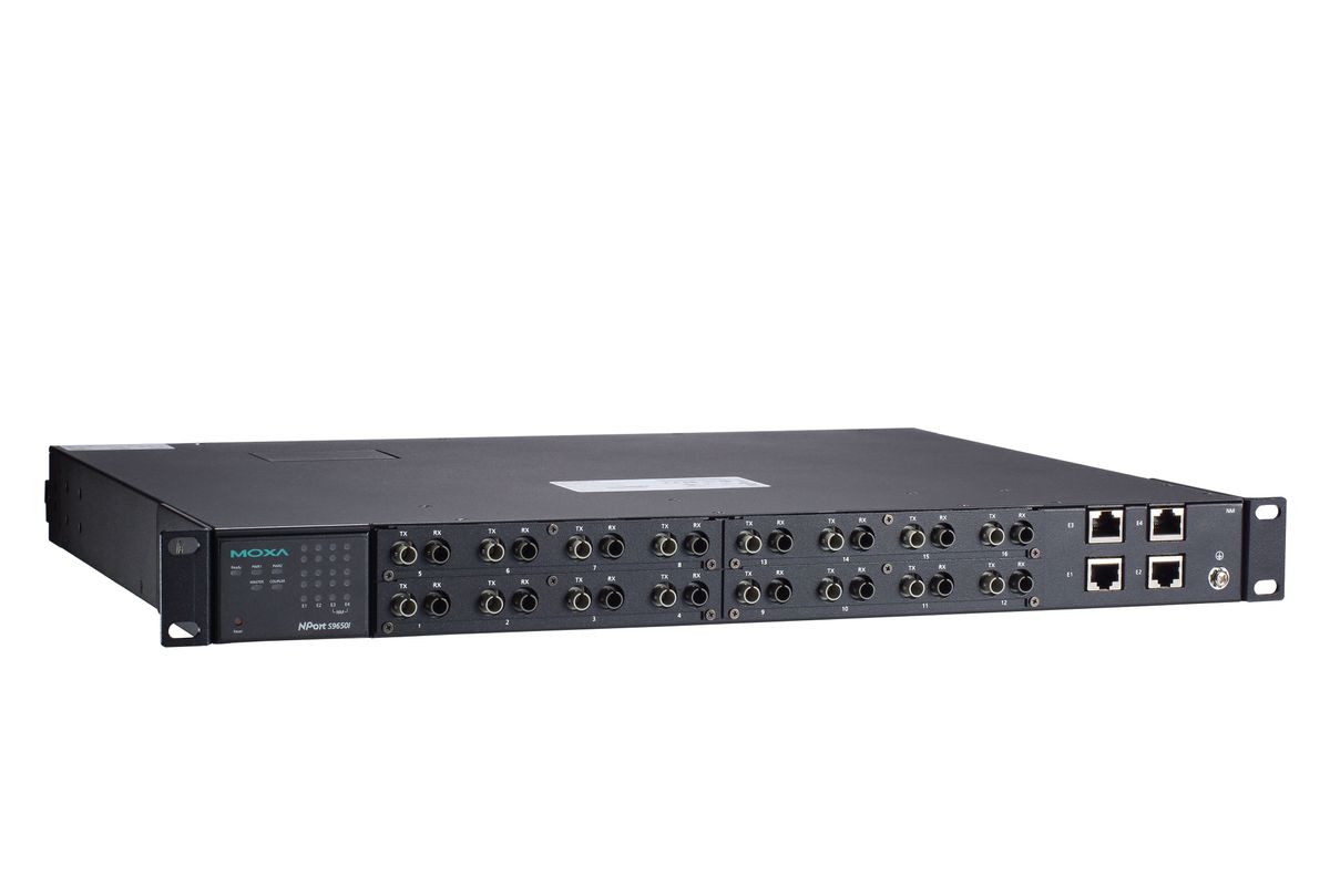 Преобразователь сигнала NPort S9650I-16F-2HV-E-T 