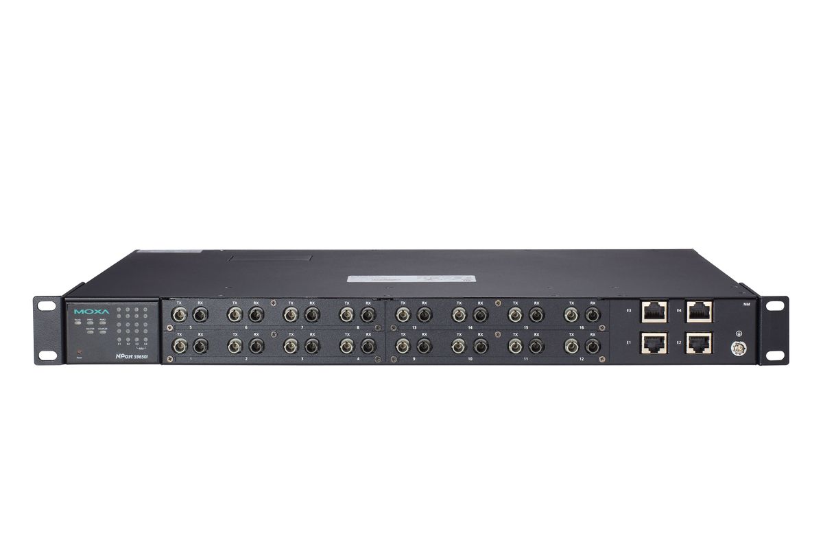 Преобразователь сигнала NPort S9650I-16F-2HV-E-T 