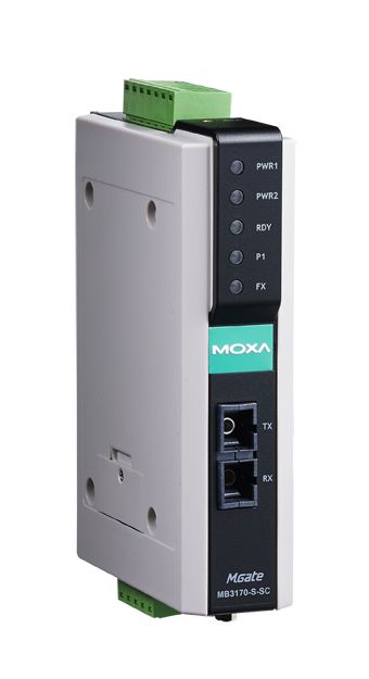 Преобразователь сигнала MGate MB3170-S-SC-T 