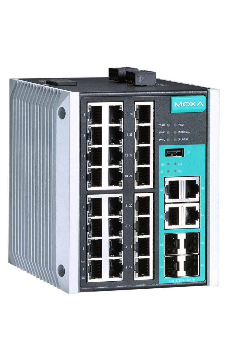 Коммутатор EDS-528E-4GTXSFP-HV-T 