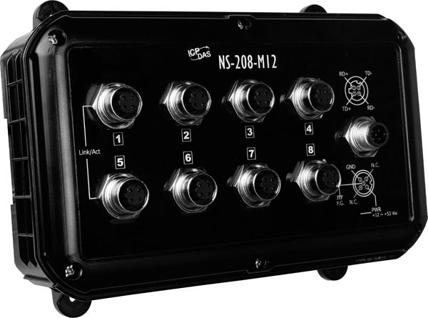 Коммутатор NS-208-M12-IP67 CR 