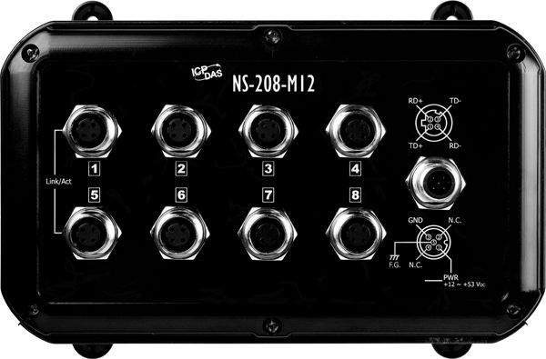 Коммутатор NS-208-M12-IP67 CR 
