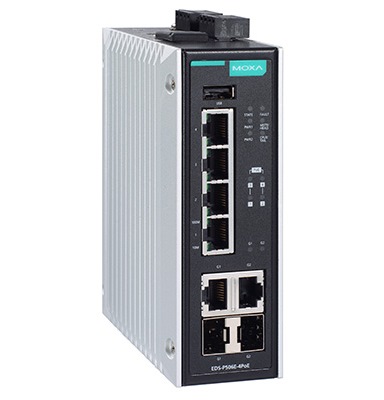 Коммутатор EDS-P506E-4PoE-2GTXSFP-T 
