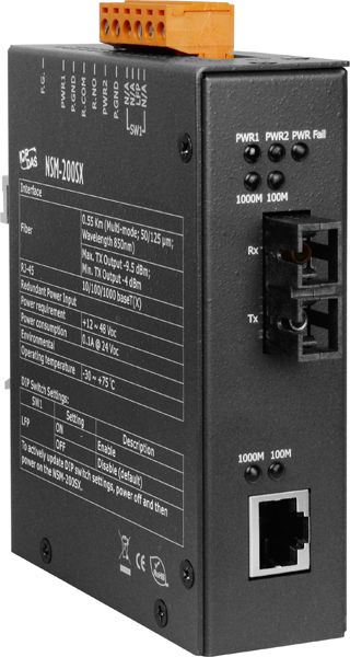 Медиаконвертер NSM-200SX CR 