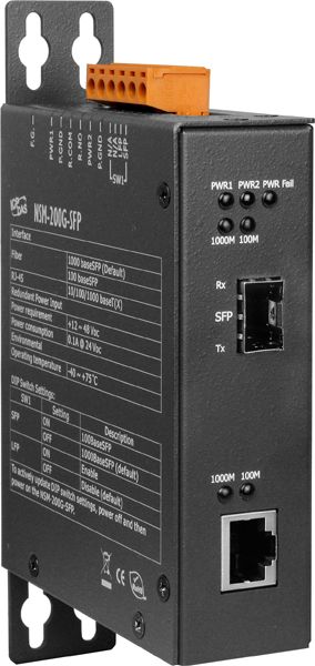 Медиаконвертер NSM-200G-SFP 