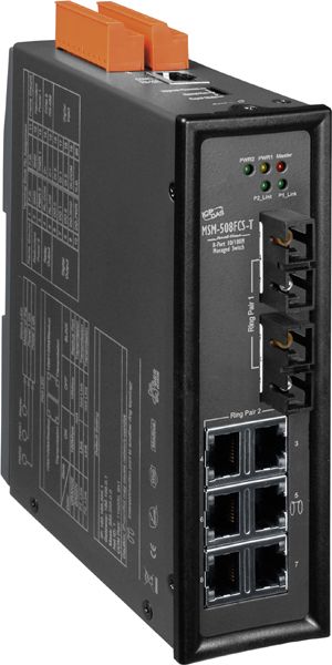 Коммутатор MSM-508FCS-T CR 