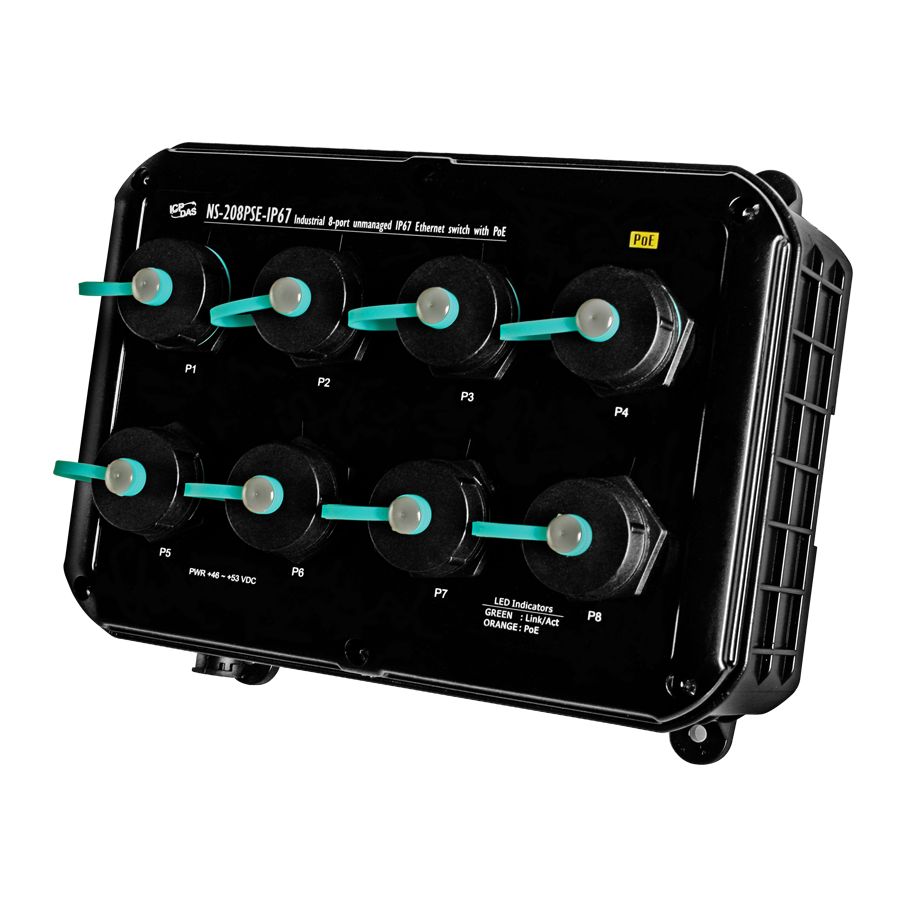 Коммутатор NS-208PSE-IP67 CR 