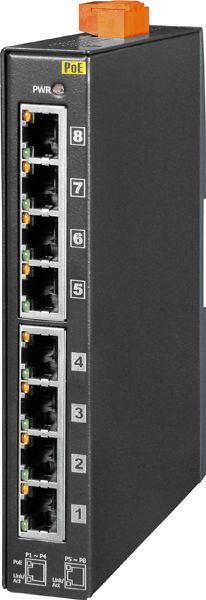 Коммутатор NSM-208PSE-4 CR 