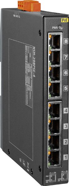 Коммутатор NSM-208PSE-4 CR 