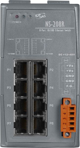 Коммутатор NS-208R CR 