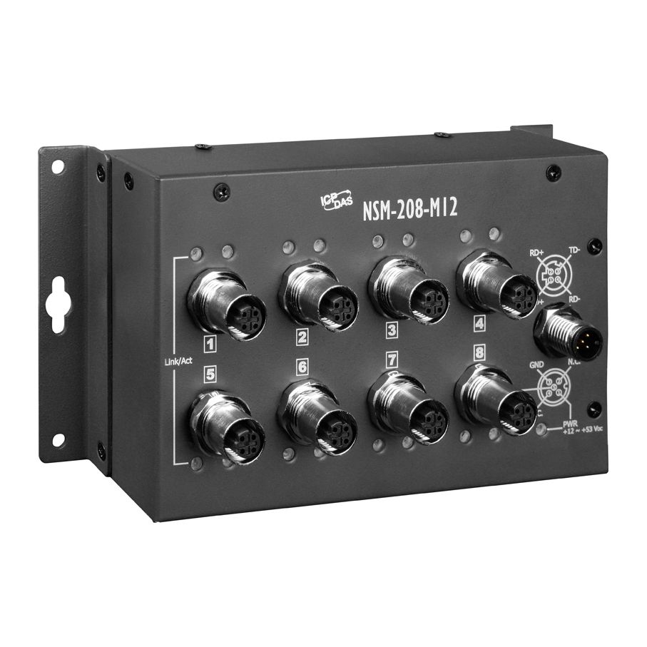Коммутатор NSM-208-M12 