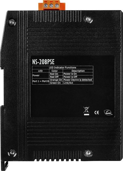 Коммутатор NS-208PSE CR 