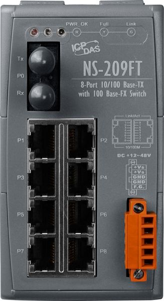 Коммутатор NS-209FT CR 