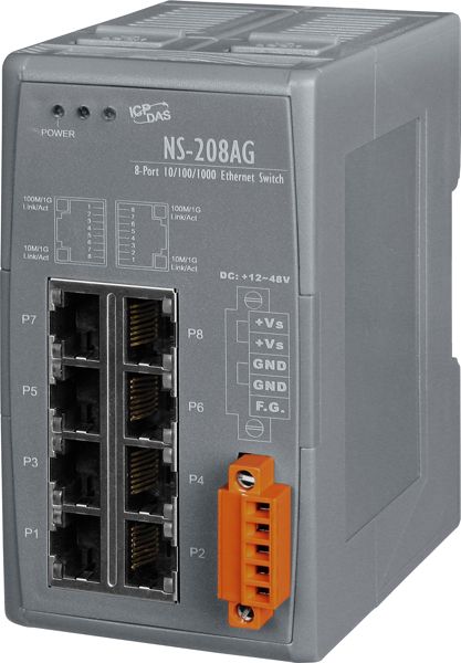 Коммутатор NS-208AG CR 
