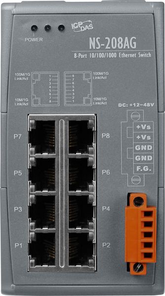 Коммутатор NS-208AG CR 