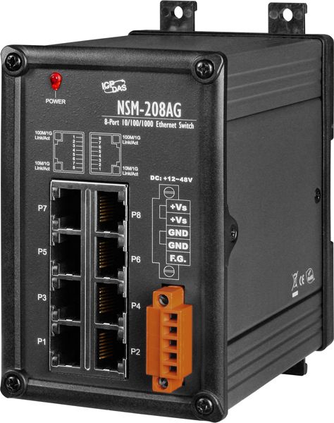 Коммутатор NSM-208AG CR 