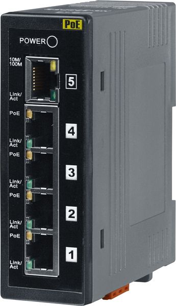 Коммутатор NS-205PSE CR 