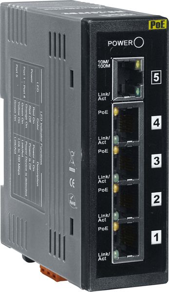 Коммутатор NS-205PSE CR 