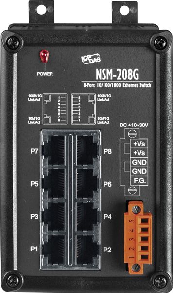 Коммутатор NSM-208G CR 