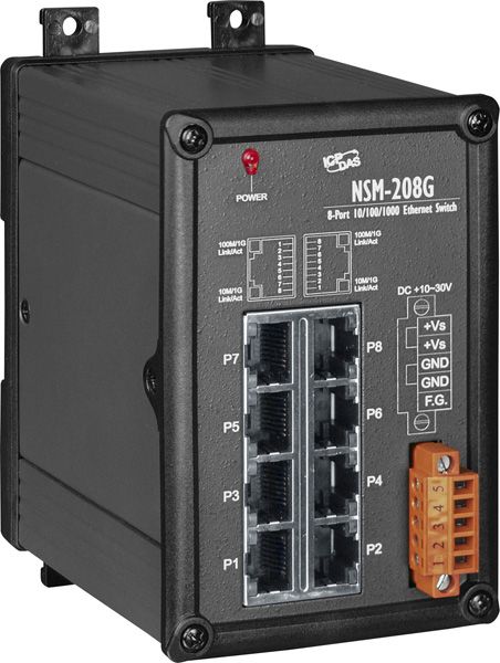 Коммутатор NSM-208G CR 