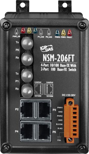 Коммутатор NSM-206FT CR 
