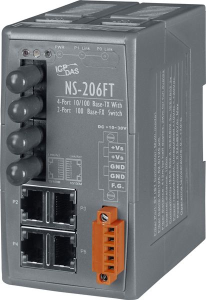 Коммутатор NS-206FT CR 
